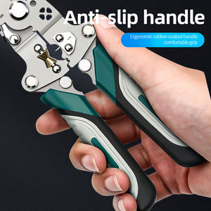 Hochwertige multifunktion ale Elektriker zange Metrisch faltbare Abisolier wicklung Schneiden Crimp zange DIY Grade - Product Image 2