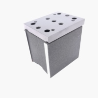 Support magnétique LEADTOP avec interrupteur, base aimantée puissante de 200 kg pour usage industriel sur machines-outils, garantie 1 an, alliage d'aluminium