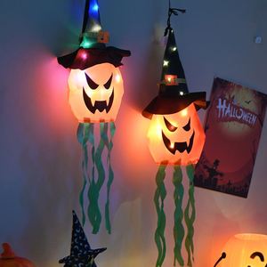 Halloween Outdoor Hanging Decorations Pumpkin Lanterns Ghost <b>Lights</b> String <b>Lights</b> Colorful Scene Arrangement <b>Party</b> Decorations - Product Image 4