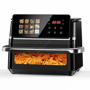 10L Smart Digital Double Air Fryer New Arrival Double <b>Pot</b> Dual Zone for Household Use Easy Dual Basket Air Fryer Smart Air Fryer - Product Image 5