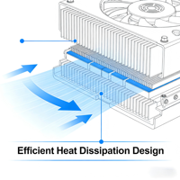 Boîtier d'amplificateur en aluminium, boîtier d'instrument, boîtier d'alimentation, boîtier d'extrusion, boîte pour appareil électronique, solution en aluminium sur mesure