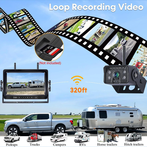 กล้องมองหลังไร้สาย<span class=keywords><strong>ด</strong></span>ิจิตอล <span class=keywords><strong>จอ</strong></span>ภาพติด<span class=keywords><strong>รถยนต์</strong></span> 7 <span class=keywords><strong>น</strong></span>ิ้ว แบบแบ่งห<span class=keywords><strong>น</strong></span>้าจอ บั<span class=keywords><strong>น</strong></span>ทึกภาพ DVR 4 ช่อง พร้อมระบบตรวจจับ AI และ BSD สำหรับรถบ้าน รถพ่วง รถคาราวา<span class=keywords><strong>น</strong></span> - Product Image 4