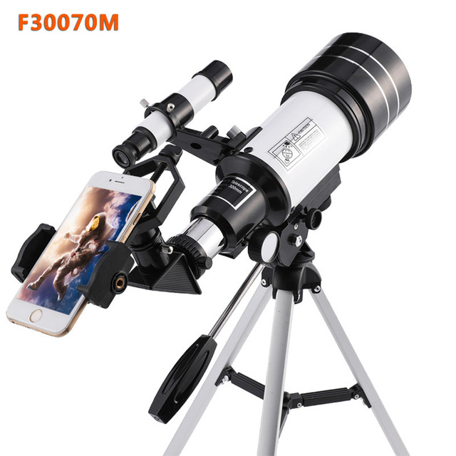 F30070M White 1.6kg Astronomical Telescope Moon Space Planet Observation Gifts for Children