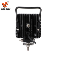 Lámpara de Trabajo LED Cuadrada de 3.5 Pulgadas con Certificación E-MARK, 1350LM, Alta Potencia, Haz de Luz Amplio, Luz Antiniebla para Maquinaria de Construcción LML-0802SBF-16