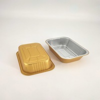 Moule à gâteau jetable, plats de cuisson de cuisine, robustes et légers, pour la cuisson, le stockage et la congélation, à parois lisses, en aluminium.