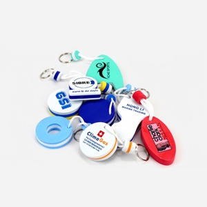 <b>Custom</b> Shape Floating <b>Keychain</b> with Printed Logo, EVA Waterproof Floating Keytag, Promotional Gifts Souvenir <b>Keychain</b> - Product Image 1