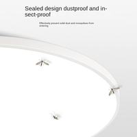 Vente en gros de plafonniers modernes à LED de 16W & 24W IP66 Température de couleur réglable Lampe à base de métal acrylique pour la maison et la chambre à coucher
