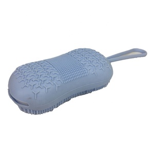 Molle Del <span class=keywords><strong>Silicone</strong></span> spazzola di Pulizia Della Pelle Del Corpo Esfoliante <span class=keywords><strong>Bagno</strong></span> polpa di <span class=keywords><strong>Spugna</strong></span> - Product Image 2