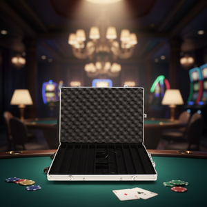 YWETRUST WT-VE01 Valise à roulettes personnalisée en EVA pour 1000 jetons, étui <span class=keywords><strong>vide</strong></span> en aluminium pour jetons de <span class=keywords><strong>poker</strong></span> - Product Image 1