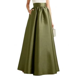 Falda Interior Larga de 35 cm para Mujer con Ribete de Encaje, Falda de Seguridad para Vestido - Product Image 1