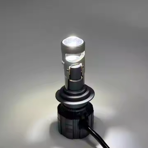 T8 siêu sáng <span class=keywords><strong>Led</strong></span> Đèn Pha Bóng đèn mini ống kính máy chiếu 40 Wát 9005 9006 H11 H7 H4 công suất cao 3500lm 6500K đèn pha - Product Image 5