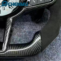 Volant en fibre de carbone et suède pour BMW G30 G31 G38 G20 G11 G08 G02 G05 G18 G21 G28 G22 G23 G26, Plug and Play