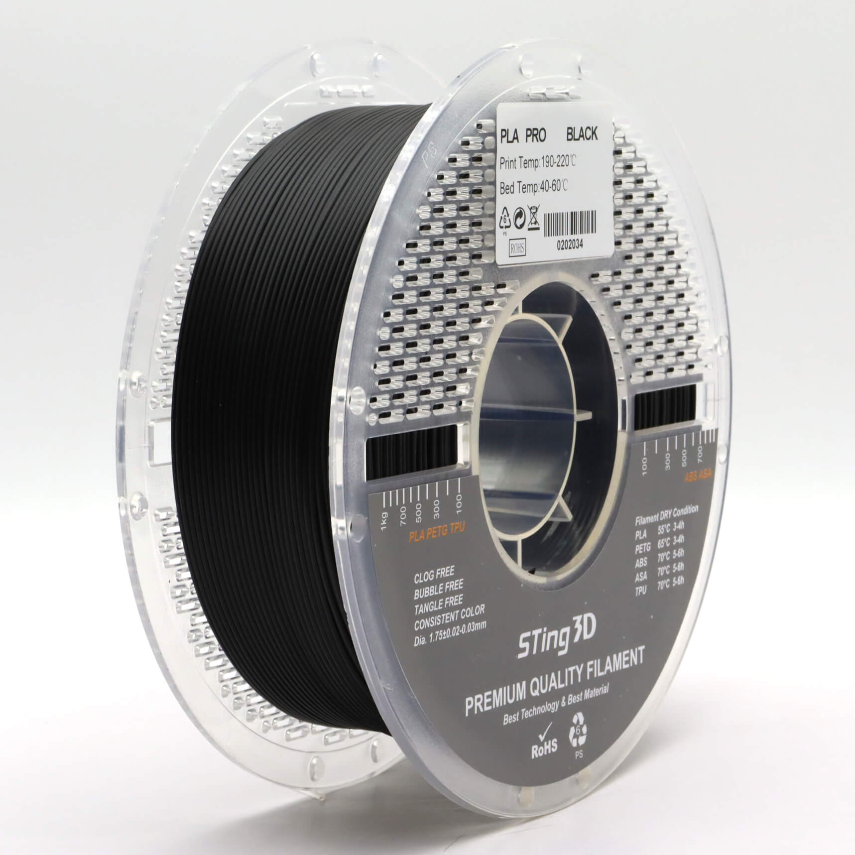 พีแอลเอ สีดำ