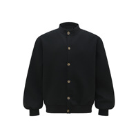 Hiver Casual American Style Retro Neutral Trendy Jackets Air Layer Fabric Metal Buckle Design Men's Loose Coat Tops