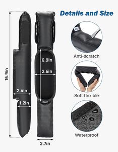 PU Leather Car <strong>Seat</strong> Gap Filler <strong>Storage</strong> Organizer Anti-Drop Car Seam Plugs for Car Side <strong>Seat</strong> - Product Image 6