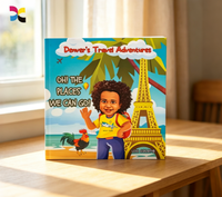 Livre d'histoires pour enfants personnalisé, reliure piquée à cheval, pelliculage mat, papier écologique, livraison rapide