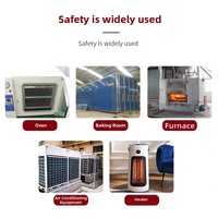 Chauffe-eau tubulaire à ailettes en acier inoxydable en forme de U, 380V, électrique et automatique, pour systèmes CVC et conduits d'air