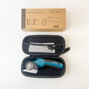 Ciseaux électriques professionnels sans fil 4,2 V, coupe-tissu rotatif sans balais pour la découpe de tissus, cuir et textiles, vente en gros - Product Image 5