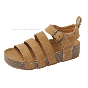 Women Summer Thick-Soled European American Roman <b>Sandals</b> New Open-Toe Platform <b>Sandals</b> - Product Image 6