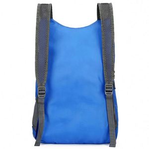 Custom Logo Foldable Polyester Waterproof Big Outdoor Unisex Colorful Expandable Folding Travel Bag Sports School <b>Backpack</b> - Product Image 3