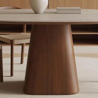 Ensemble de table à manger carrée moderne, simple, rétro, haut de gamme, en bois massif et ardoise, pour la maison et les restaurants, pour 4 personnes
