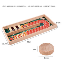 Jeu de Sling Puck rapide en gros, dernier modèle, avec tableau de score en bois, 20 jouets éducatifs pour enfants et adultes, en matériau PC pour table