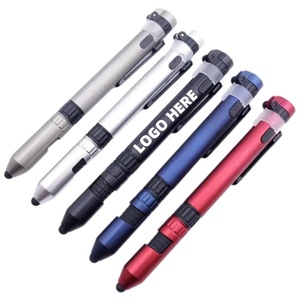 Promotional 7-in-1 Ballpoint <b>Pen</b> With LED Light Compass Custom Brand Logo Printing Novelty Utility <b>Pen</b> for Trade Show Giveaway - Product Image 6