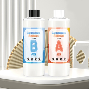 Silicone non toxique de 500 ml pour le modelage de gel liquide souple en silicone, matière première pour la fabrication de jouets squishy faits maison - Product Image 4