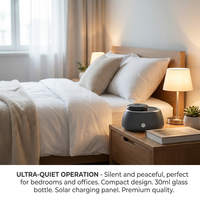 Nouveauté : Diffuseurs d'arômes de voiture sans eau, humidificateur d'air à charge solaire, diffuseur de parfum Type-C pour voiture, huile parfumée pour voiture