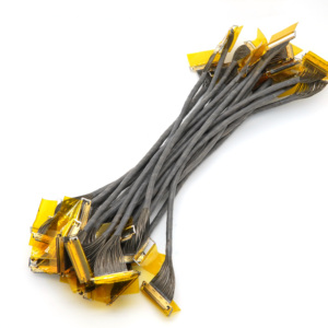 Cabo Micro Coaxial LVDS de 40 Pinos com Passo de 0,5mm 204530-040T-01, Chicote de Fios Personalizado para Painel LCD de Laptop e Player de Publicidade em Shopping - Product Image 3
