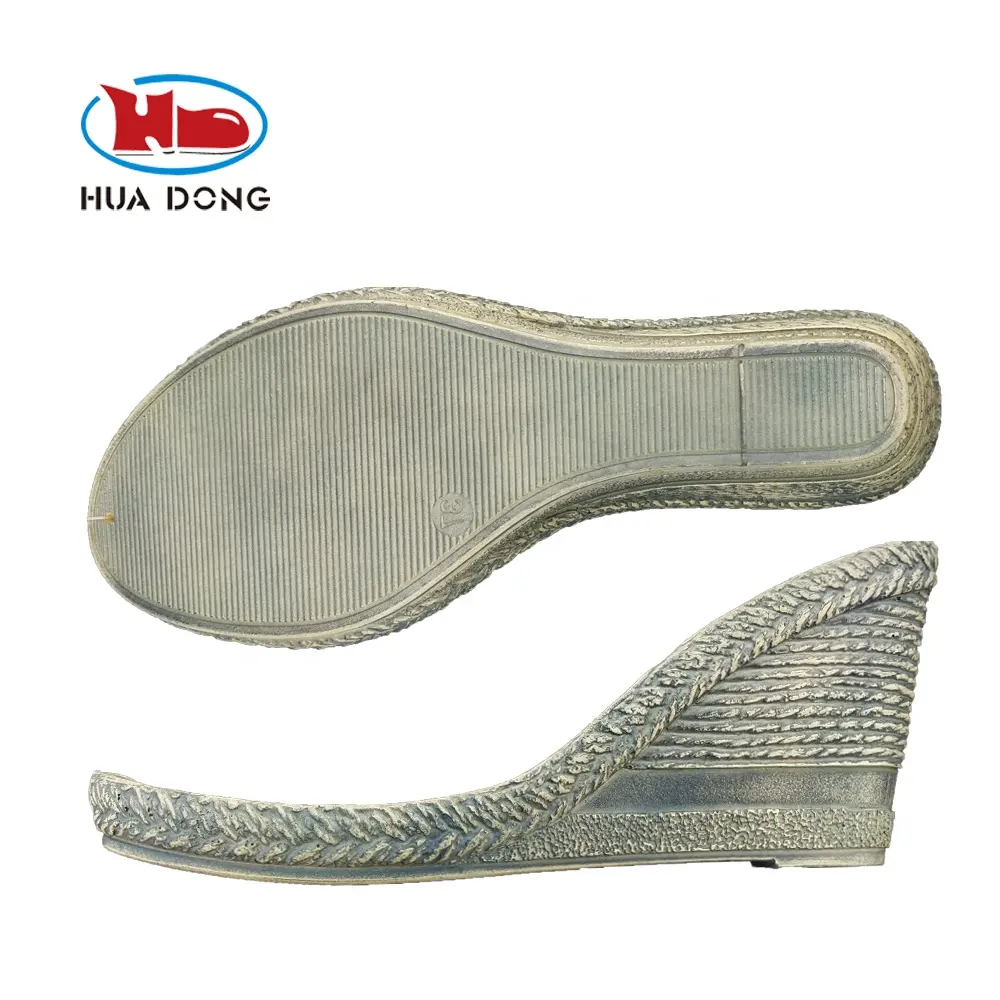 Tunggal Ahli Huadong Semelle Vintage Super Lampu Lady Stylish Sandal PU Tunggal untuk Pembuatan Sepatu