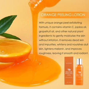Nudillo personalizado que alivia la melanina, loción de aceite Exfoliante para piel negra, blanqueamiento de la piel, naranja y amarillo - Product Image 2