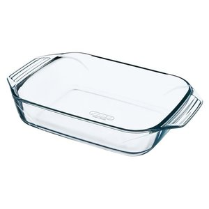 Plat à four en verre borosilicate (31x20x6.5cm) Transparent 407B000 8446 - Product Image 1