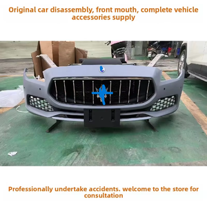 Utilizado para <span class=keywords><strong>Maserati</strong></span> Quattroporte Levante <span class=keywords><strong>Ghibli</strong></span> GT, piezas de coche, montaje de rejilla delantera, parachoques, componentes de actualización de plástico de calidad - Product Image 2