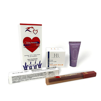 Petite boîte de papier d'emballage d'impression personnalisée pour bouteille de produit de beauté cosmétique