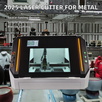 Mini découpeuse laser à fibre CNC entièrement fermée 4040 3020 6060 1500W automatique à grande vitesse numérique pour métal et laiton, prise en charge de l'IA