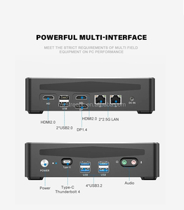 มินิพีซีรุ่นที่ 13 Intel <span class=keywords><strong>i9</strong></span>-13900H i7 13700H NUC มินิคอมพิวเตอร์ 14 แกน 20 เธรด 2 * DDR5 PCIe4.0 i7 1280P ชนะ 11 Pro AX Wifi6 - Product Image 2
