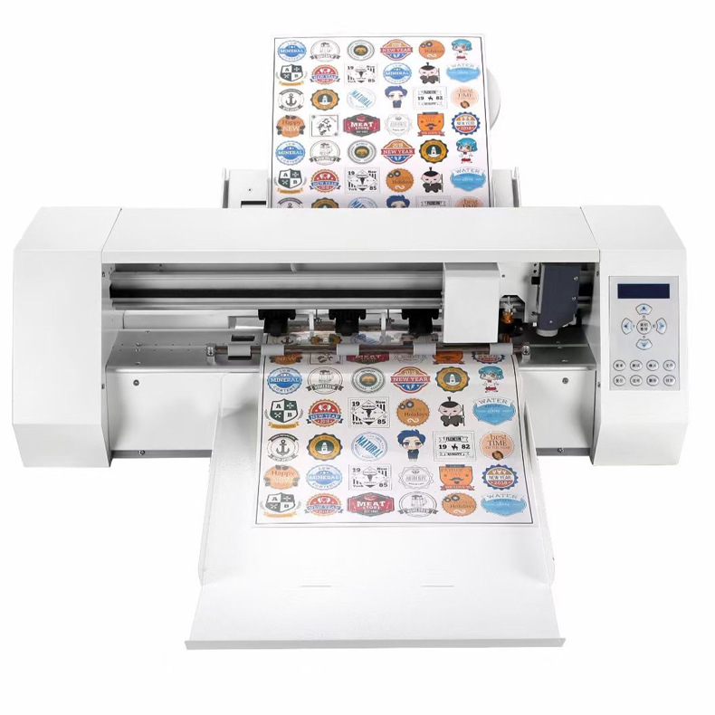Цифровая наклейка с покрытием бумаги Автоматическая непрерывная подача позиционирование края патрулирование этикеток штамповочная машина