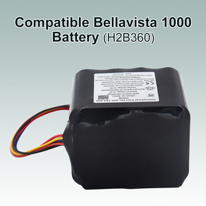 Batterie Li-ion de remplacement BLD H2B360 14.4V 6450mAh pour ventilateur IMT Medical <span class=keywords><strong>Bellavista</strong></span> 1000 certifiée CE RoHS - Product Image 2