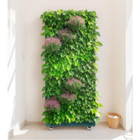 Système hydroponique vertical d'intérieur et d'extérieur pour légumes, herbes, jardinage sur balcon, mur végétal vertical, support de plantation