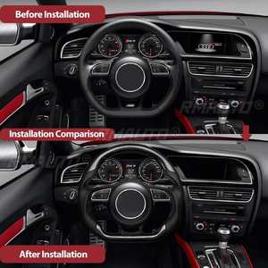 Volant de voiture de sport pour Audi Rs3 Rs4 Rs5 Rs6 Rs7 S3 S4 S5 2012 2013 2014 2015 2016 - Product Image 2
