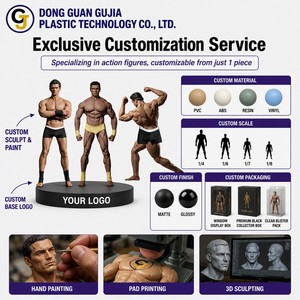 Figurine d'action Arnold Bodybuilder, ensemble <span class=keywords><strong>de</strong></span> 3 poses, statue <span class=keywords><strong>de</strong></span> collection en PVC, <span class=keywords><strong>cadeau</strong></span> <span class=keywords><strong>de</strong></span> présentation - Product Image 3