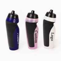 Botella de Agua Ecológica Ranguo de 16oz, Ligera, de PE, con Logotipo Personalizado, Impresión en Serigrafía, a Prueba de Fugas, para Deportes, Viajes, Regalos Corporativos