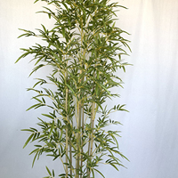 120CM Vert En Plastique Bonsaï Artificiel Bambou Arbre Plante Arbre Artificiel Intérieur Extérieur Décoration