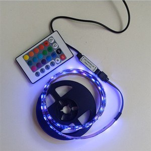 Televisione TV Schermo Del Computer Decorazione di Telecomando di RGB Usb Alimentato Condotto La <span class=keywords><strong>Striscia</strong></span> - Product Image 6