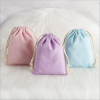 Petite pochette à bijoux en coton avec cordon de serrage pour boucles d'oreilles, colliers, bracelets, sac cadeau anti-poussière pour mariage, anniversaire, bonbons