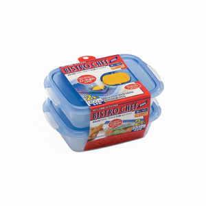 Bistro Chef Petit récipient carré de stockage des aliments 2P 400 - Product Image 1