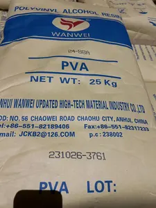 Soluble PVA WANWEI Manufacture Supply Polyvinyl Alcohol PVA Price PVA2688 2688 Petrochemical Products For Paint