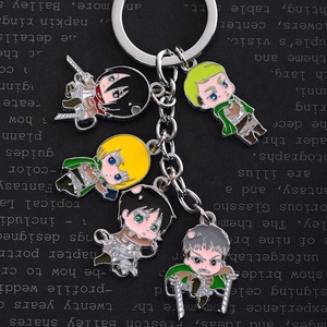 Llavero de Anime Japonés con Colgante de Metal Múltiple, Mini Figura de Aleación, Sets de Llaveros de Personajes - Product Image 4