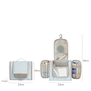Recién llegado, colgador, bolsa de lavado para inodoro, bolsas de almacenamiento de belleza, estuche de maquillaje de viaje colgante para hombres y mujeres - Product Image 4